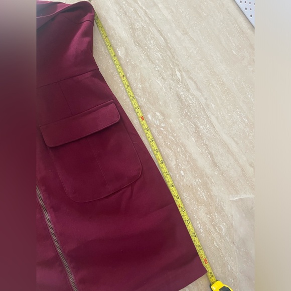 J.O.A.Los Angeles Burgundy Dress Y2K style Like NEW Womens Size Medium - Picture 5 of 11